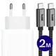 Originele Apple 20W USB-C Oplader met Buddi USB-C Kabel 2M Zwart afbeelding 1