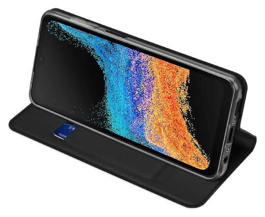 Dux Ducis Skin Pro Samsung Galaxy Xcover 7 Pro Hoesje Portemonnee Zwart afbeelding 6