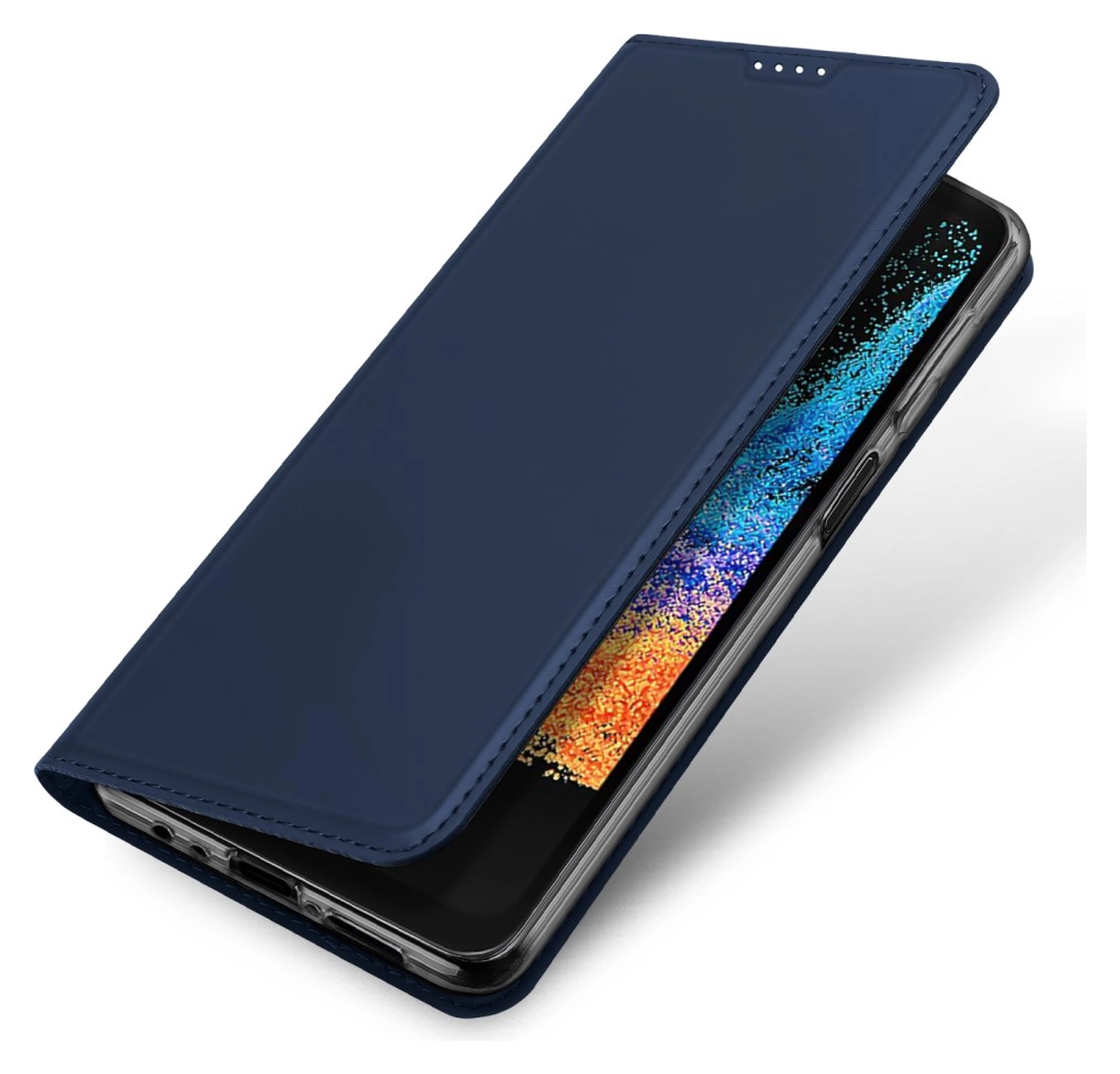 Dux Ducis Skin Pro Samsung Galaxy Xcover 7 Pro Hoesje Portemonnee Blauw afbeelding 1