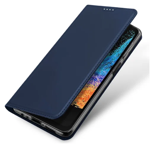Dux Ducis Skin Pro Samsung Galaxy Xcover 7 Pro Hoesje Portemonnee Blauw afbeelding 1