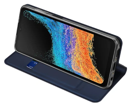 Dux Ducis Skin Pro Samsung Galaxy Xcover 7 Pro Hoesje Portemonnee Blauw afbeelding 6