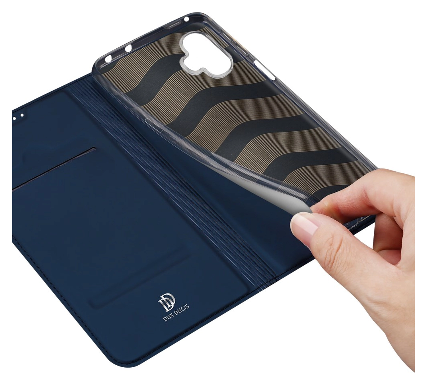 Dux Ducis Skin Pro Samsung Galaxy Xcover 7 Pro Hoesje Portemonnee Blauw afbeelding 8