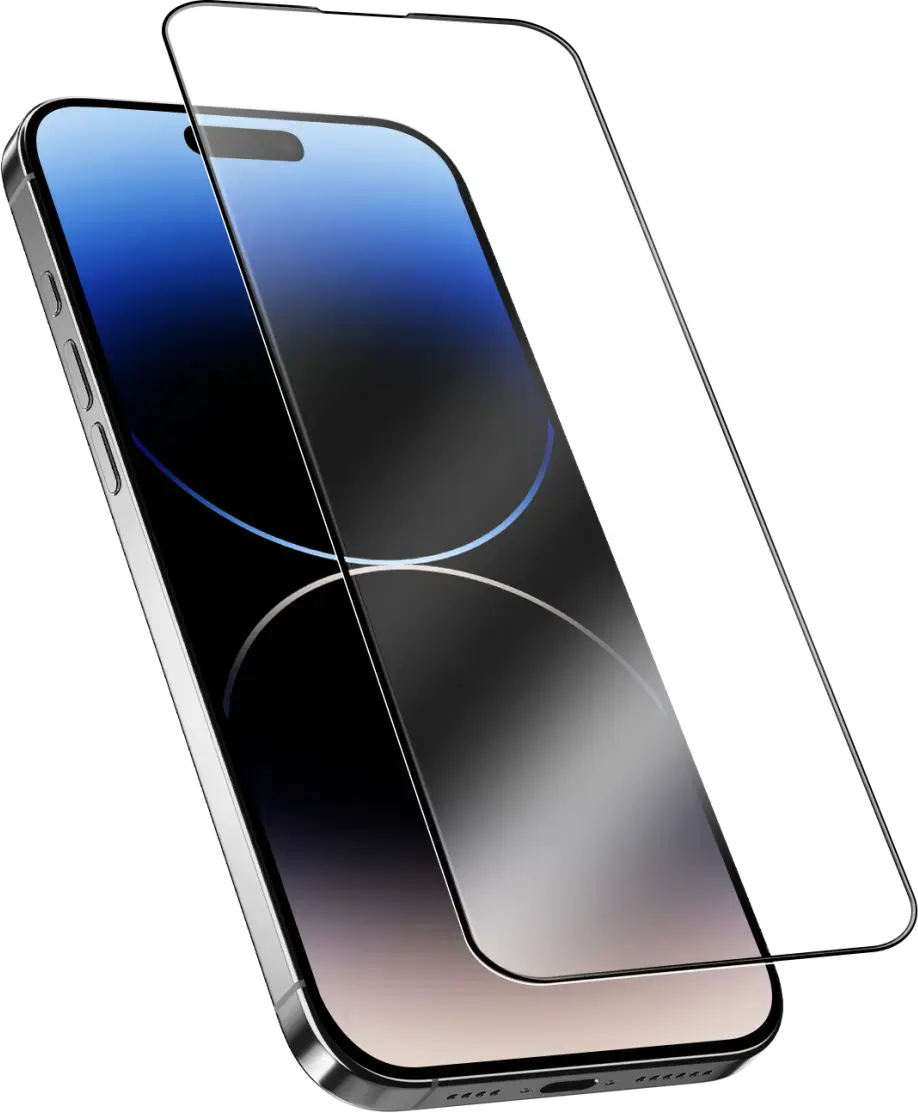 NEKIT Pure Apple iPhone 14 Pro Tempered GRS Glass Installatiebox (2-Pack) afbeelding 4
