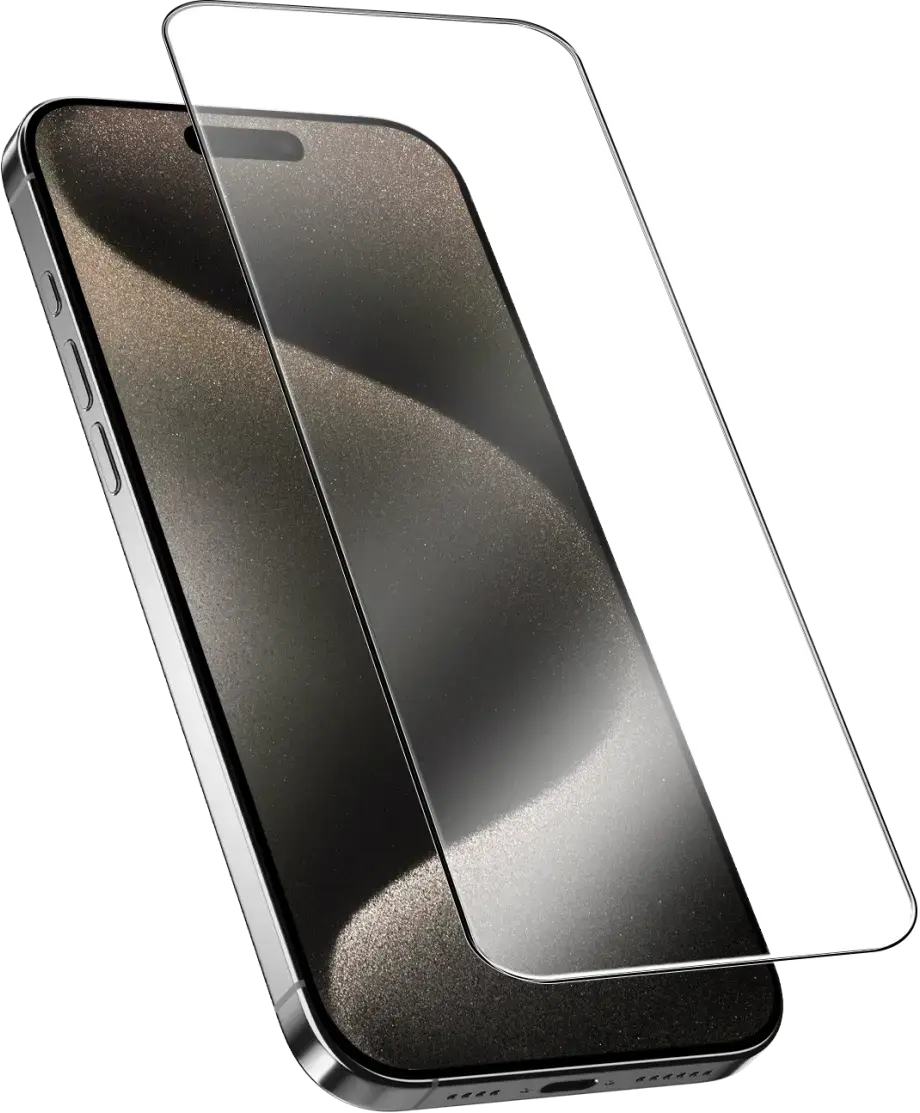 NEKIT Pure Apple iPhone 15 Pro Tempered GRS Glass Installatiebox (2-Pack) afbeelding 4