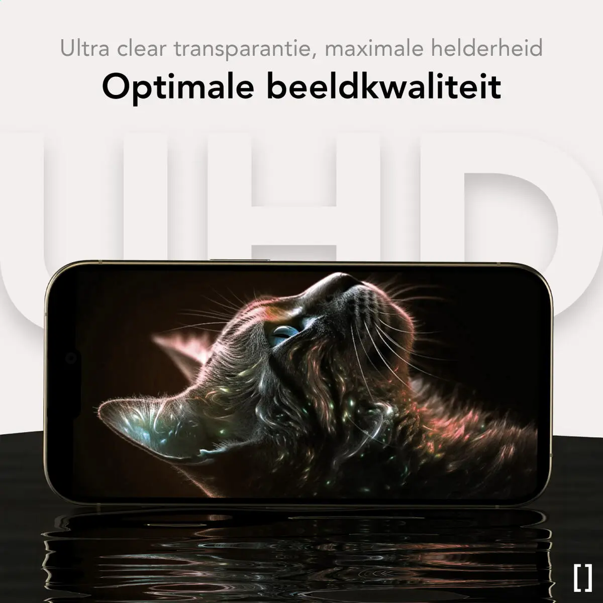 NEKIT Pure iPhone 17e/16e/14/13 Pro Tempered GRS Glass Installatiebox (2-Pack) afbeelding 12