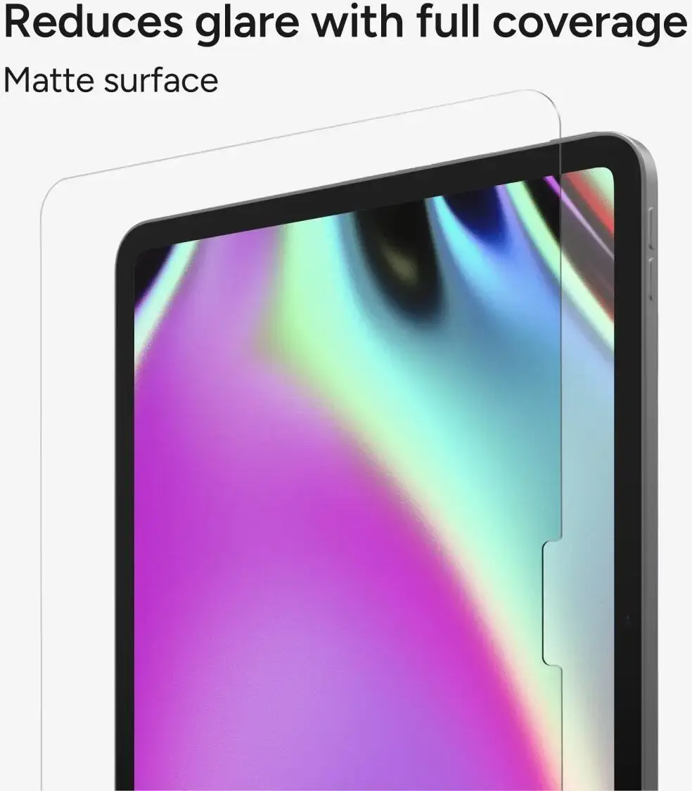ZAGG InvisibleShield Fusion Canvas iPad 10.9 (2022) / 11 (2025) Screen Protector afbeelding 8
