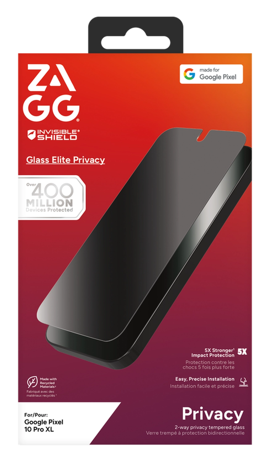 ZAGG InvisibleShield Glass Privacy Google Pixel 10 Pro XL / 9 Pro XL Protector afbeelding 1