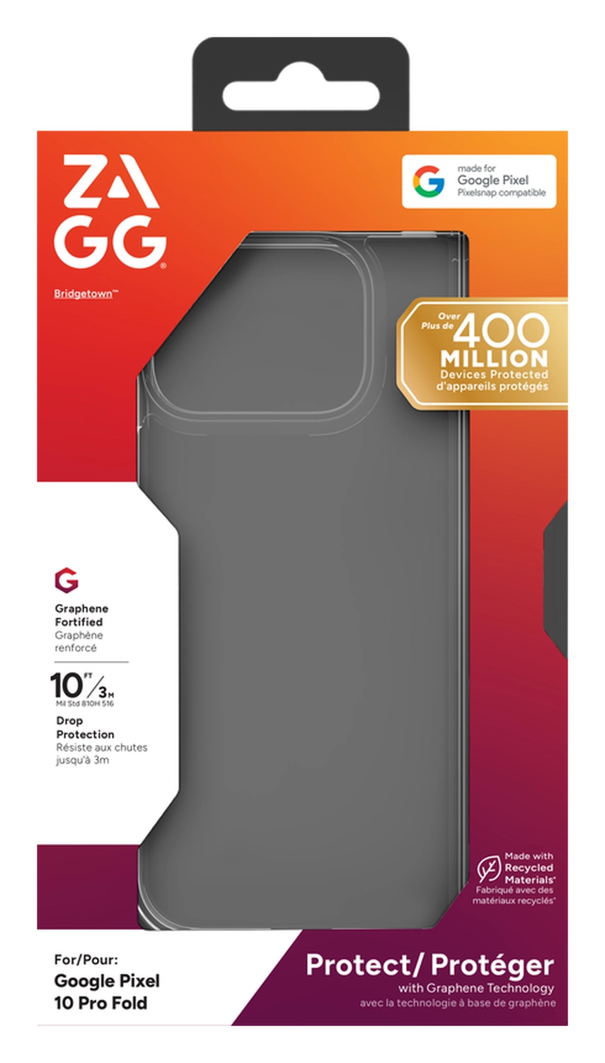 ZAGG Bridgetown Google Pixel 10 Pro Fold Hoesje Back Cover Transparant afbeelding 1