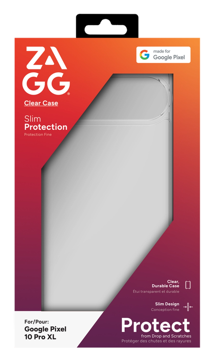 ZAGG Clear Case Google Pixel 10 Pro XL Hoesje Back Cover Transparant afbeelding 2