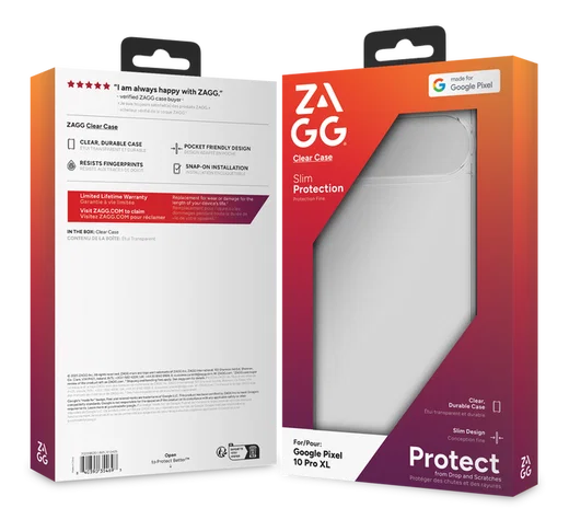ZAGG Clear Case Google Pixel 10 Pro XL Hoesje Back Cover Transparant afbeelding 9