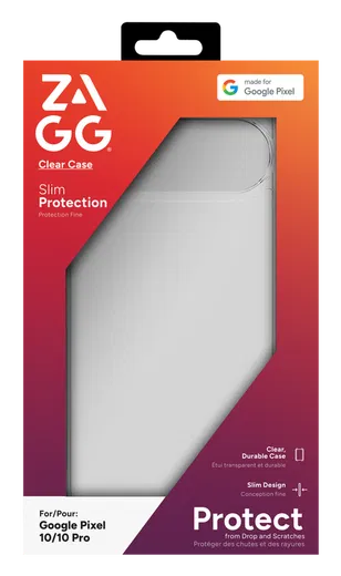 ZAGG Clear Case Google Pixel 10 / 10 Pro Hoesje Back Cover Transparant afbeelding 5