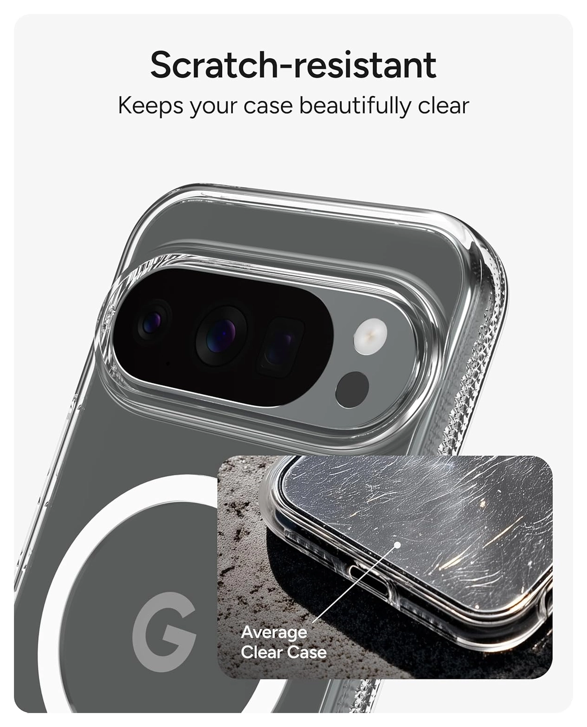 ZAGG Crystal Palace Snap Google Pixel 10 Pro XL Hoesje MagSafe Transparant afbeelding 9