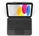 ZAGG Tough Keys iPad 11 (2025) / 10.9 (2022) Toetsenbord Hoes Book Case Zwart afbeelding 10