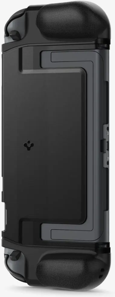 Spigen Dual Grip Nintendo Switch 2 Hoesje met Standaard Case Zwart afbeelding 2