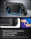 Spigen Dual Grip Nintendo Switch 2 Hoesje met Standaard Case Zwart afbeelding 7
