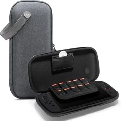 Spigen Klasden Nintendo Switch 2 Hoesje Opberghoes met Game Card Organizer Grijs afbeelding