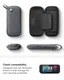 Spigen Klasden Nintendo Switch 2 Hoesje Opberghoes met Game Card Organizer Grijs afbeelding 4