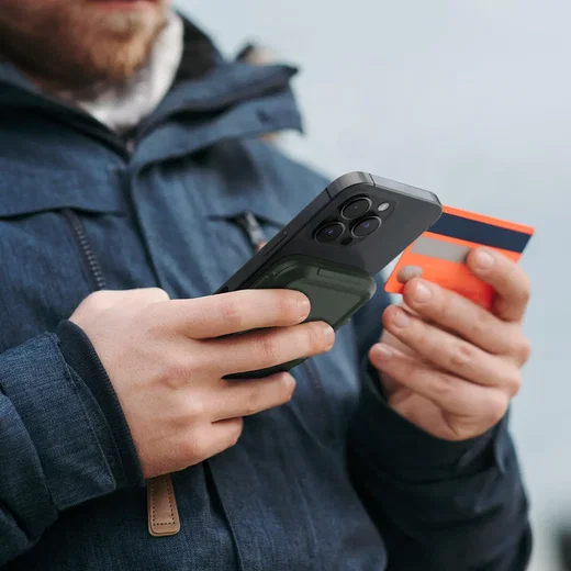 Spigen Lock Fit MagFit MagSafe Portemonee en Kaarthouder voor Pasjes Groen afbeelding 10