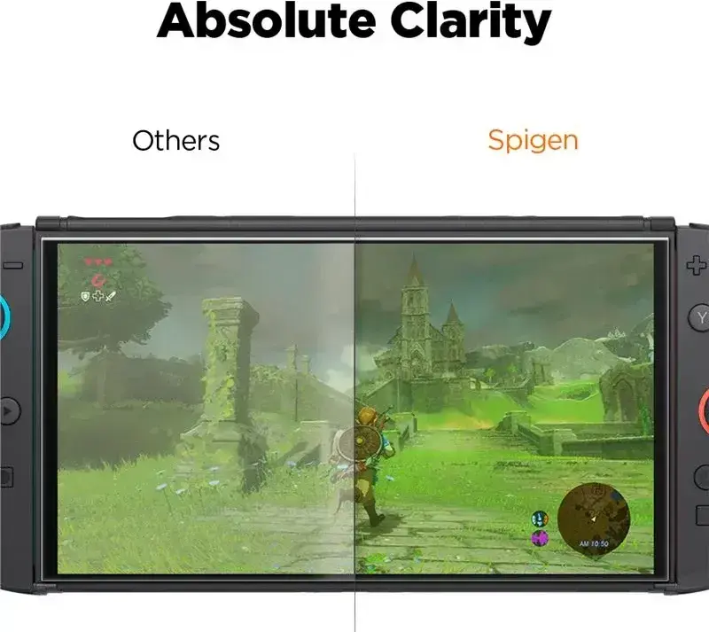 Spigen Glas.tR Slim Nintendo Switch 2 Screen Protector Tempered Glass (2-Pack) afbeelding 5