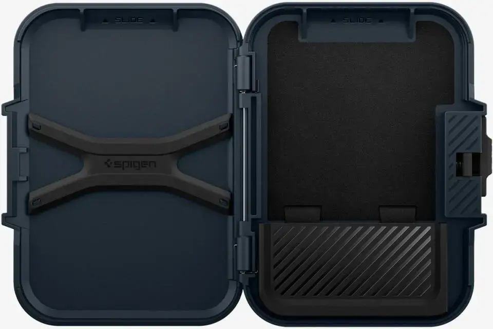 Spigen Lock Fit MagFit MagSafe Portemonee en Kaarthouder voor Pasjes Grijs afbeelding 16