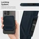 Spigen Lock Fit MagFit MagSafe Portemonee en Kaarthouder voor Pasjes Grijs afbeelding 4