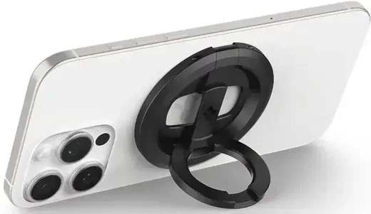 Spigen O-Mag Magnetische MagSafe Vinger Ring Houder Verstelbare Standaard Zwart afbeelding 12