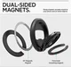 Spigen O-Mag Magnetische MagSafe Vinger Ring Houder Verstelbare Standaard Zwart afbeelding 5