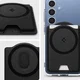 Spigen Valentinus MagFit+ Magnetische MagSafe Kaarthouder Zwart afbeelding 9