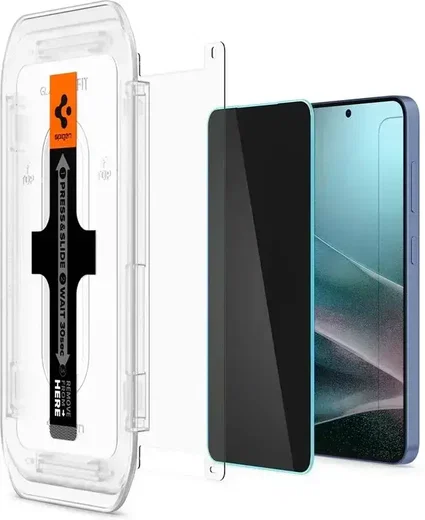 Spigen EZ Fit GLAS.tR Samsung Galaxy S25 Plus / S24 Plus Privacy Glass 2-Pack afbeelding 12