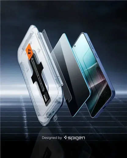 Spigen EZ Fit GLAS.tR Samsung Galaxy S25 Plus / S24 Plus Privacy Glass 2-Pack afbeelding 13
