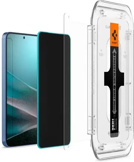 Spigen EZ Fit GLAS.tR Samsung Galaxy S25 Plus / S24 Plus Privacy Glass 2-Pack afbeelding 7