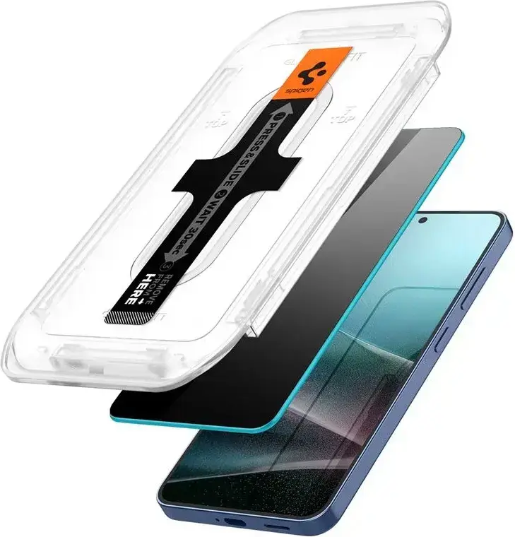 Spigen EZ Fit GLAS.tR Samsung Galaxy S25 Plus / S24 Plus Privacy Glass 2-Pack afbeelding 8
