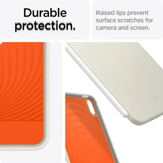 Spigen Nano Pop Apple iPad Mini 7 / 6 Hoes Back Cover Beige afbeelding 4