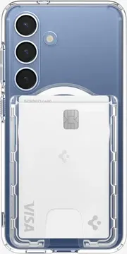 Spigen Ultra Hybrid MagFit MagSafe Kaarthouder Transparant