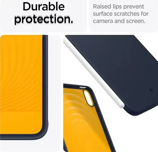 Spigen Nano Pop Apple iPad Mini 7 / 6 Hoes Back Cover Blauw afbeelding 4