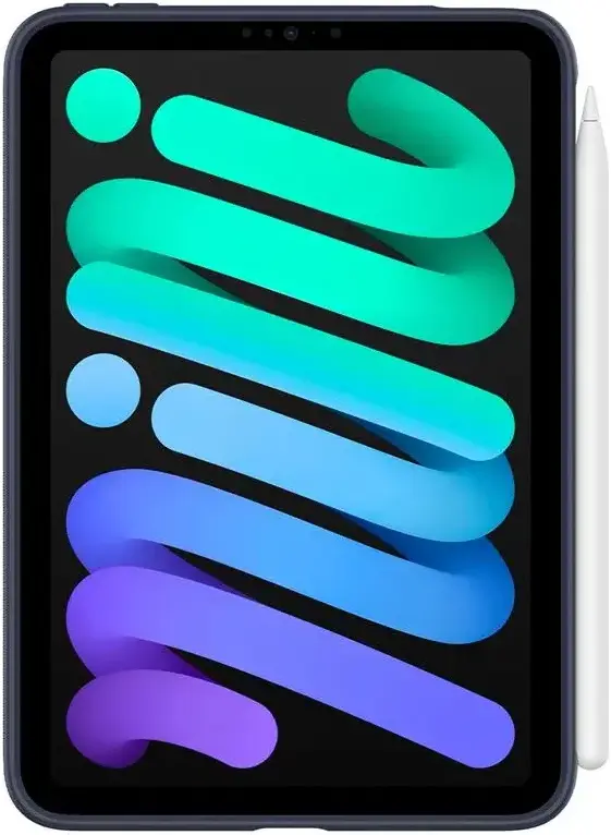 Spigen Nano Pop Apple iPad Mini 7 / 6 Hoes Back Cover Blauw afbeelding 8