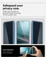Spigen EZ Fit GLAS.tR Samsung Galaxy S25 / S24 Privacy Glass 2-Pack afbeelding 4