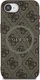 Guess iPhone 17e / 16e Hoesje MagSafe Hard Case 4G Monogram Logo Bruin afbeelding 3