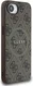 Guess iPhone 17e / 16e Hoesje MagSafe Hard Case 4G Monogram Logo Bruin afbeelding 4