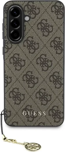 Guess Samsung Galaxy A36 Hoesje Charm Back Cover Bruin afbeelding 2