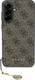 Guess Samsung Galaxy A36 Hoesje Charm Back Cover Bruin afbeelding 2