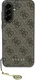 Guess Samsung Galaxy A56 Hoesje Charm Back Cover Bruin afbeelding 3