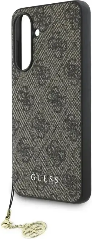 Guess Samsung Galaxy A56 Hoesje Charm Back Cover Bruin afbeelding 6
