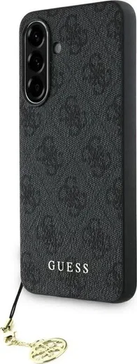 Guess Samsung Galaxy A56 Hoesje Charm Back Cover Zwart afbeelding 1