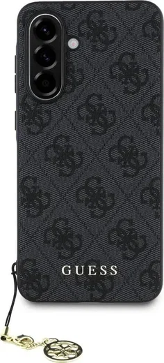 Guess Samsung Galaxy A56 Hoesje Charm Back Cover Zwart afbeelding 2