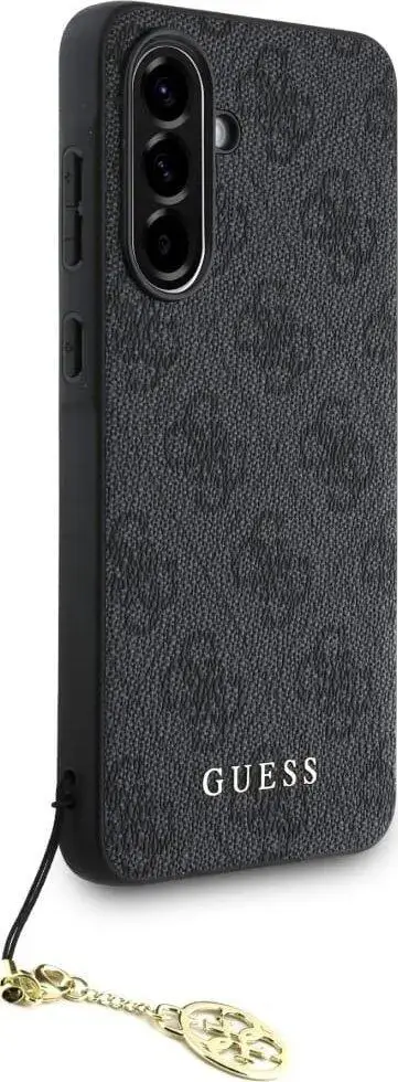 Guess Samsung Galaxy A56 Hoesje Charm Back Cover Zwart afbeelding 3