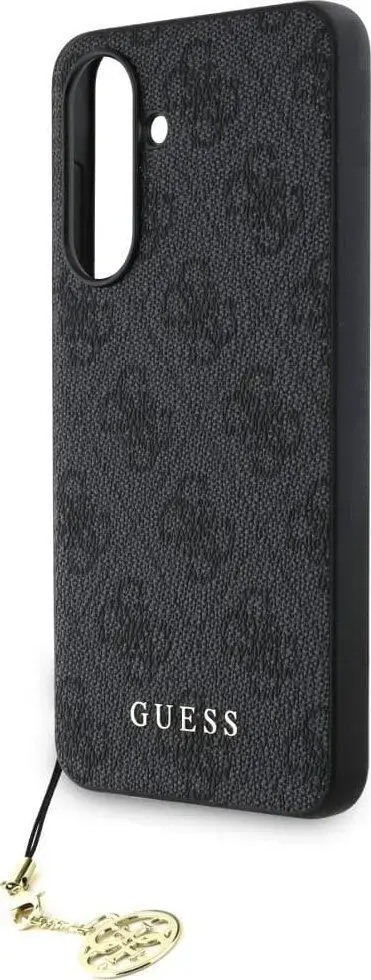 Guess Samsung Galaxy A56 Hoesje Charm Back Cover Zwart afbeelding 5