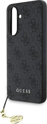 Guess Samsung Galaxy A56 Hoesje Charm Back Cover Zwart afbeelding 5
