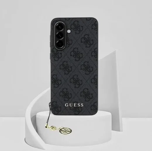 Guess Samsung Galaxy A56 Hoesje Charm Back Cover Zwart afbeelding 9