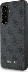 Guess Samsung Galaxy A36 Hoesje Hard Case 4G Logo Metal Zwart afbeelding